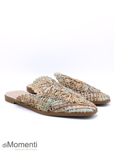 Muiltje Aqua - Beige