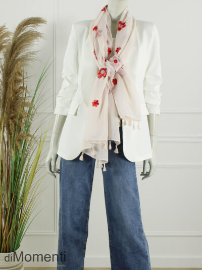 Sjaal Adria - Licht Roze