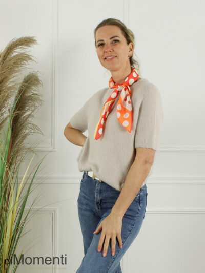 Sjaal Zijde Look Amber - Oranje