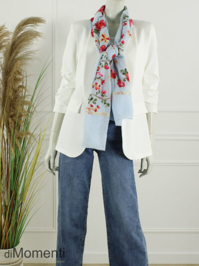 Sjaal Arezzo - Licht Blauw