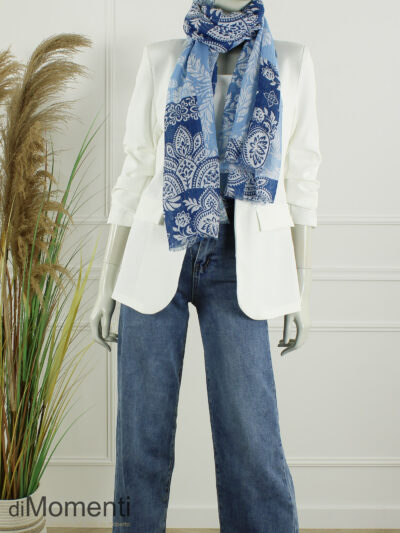 Sjaal Patchy - Blauw