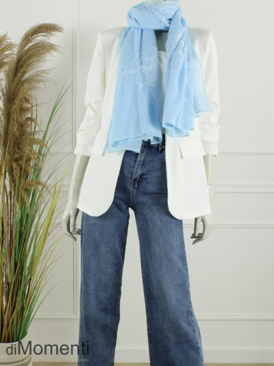 Sjaal Lilly - Licht Blauw