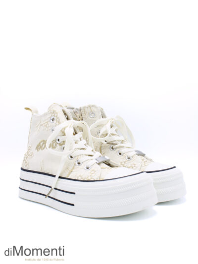 High Top Flower - Ecru