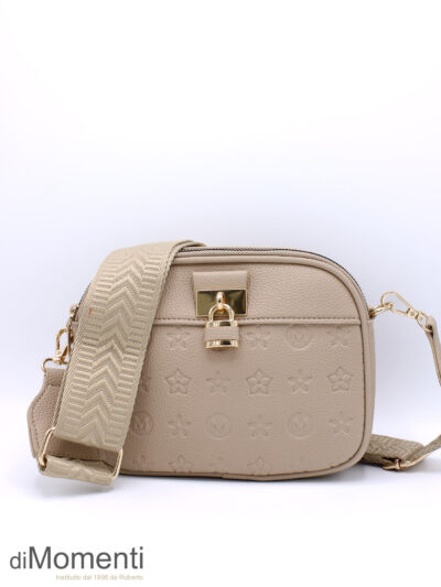 Cross Body Tas Ella - Taupe