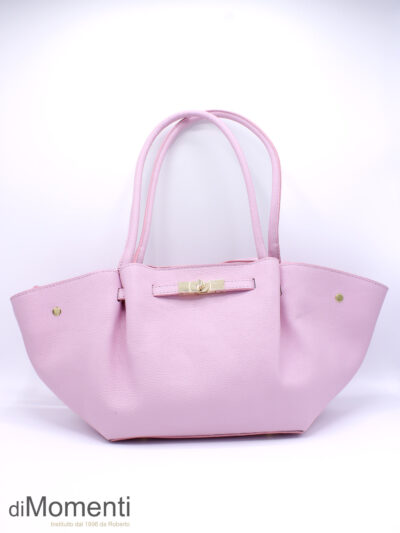 Tas Florence - Leer Roze