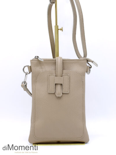 Tas Hella - Leer Taupe