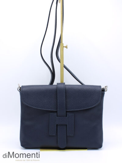 Tas Herma - Leer Navy
