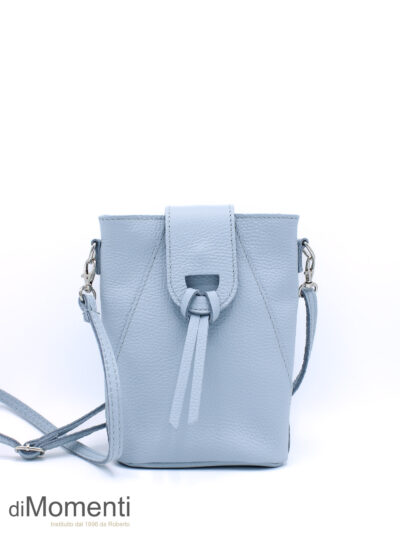 Tas Suzy - Leer Licht Blauw