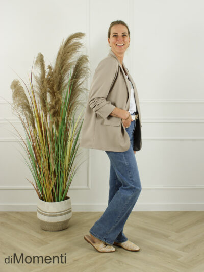 Oversized Blazer Frenchy - Taupe