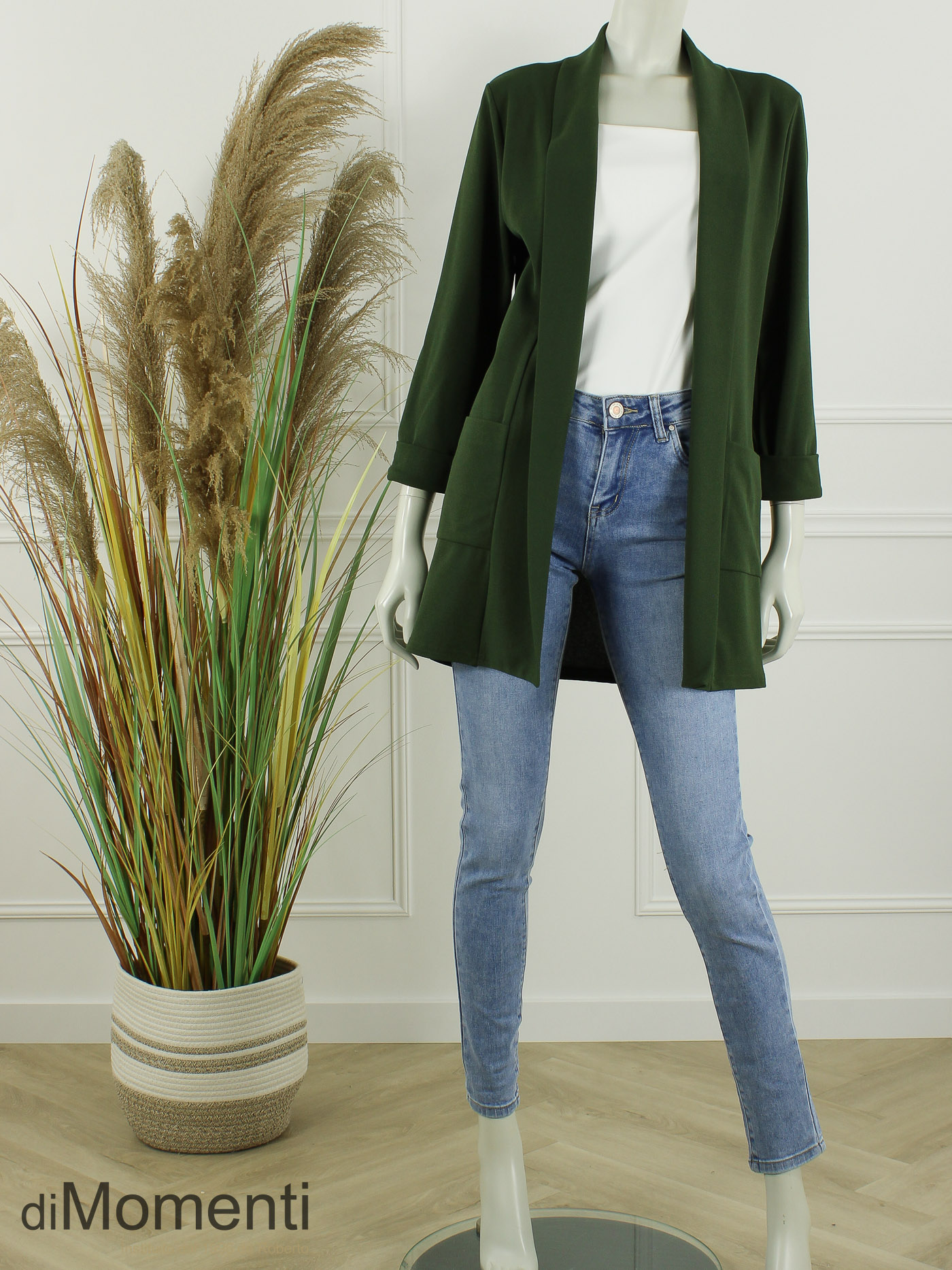 Blazer Samantha - Army Groen
