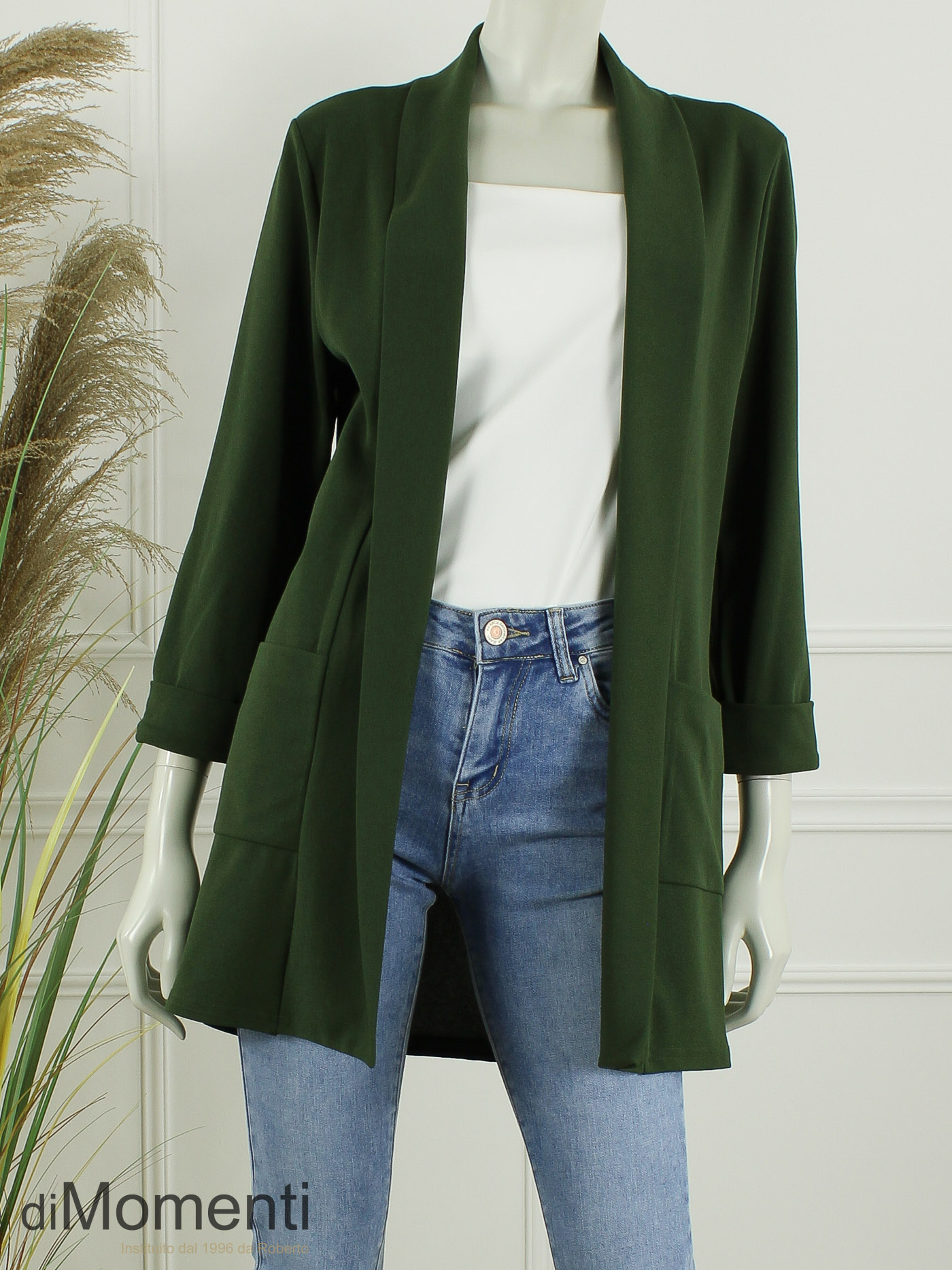 Blazer Samantha - Army Groen