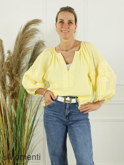 Blouse Adri - Geel