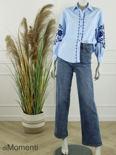 Blouse Davina - Licht Blauw