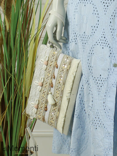 Zomer Clutch Reno - Ecru