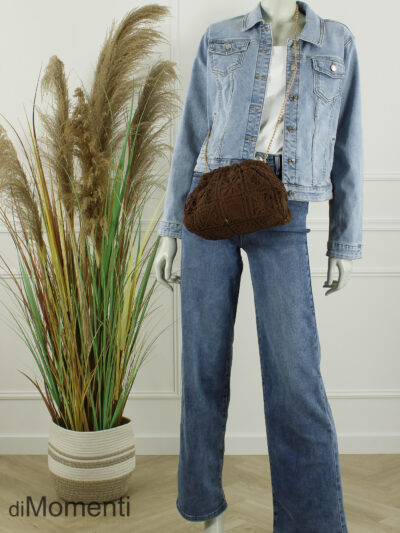 Tas Knip Capri - Coffee