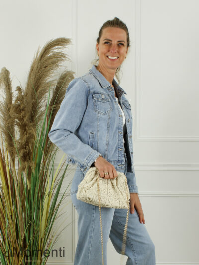 Tas Knip Capri - Beige