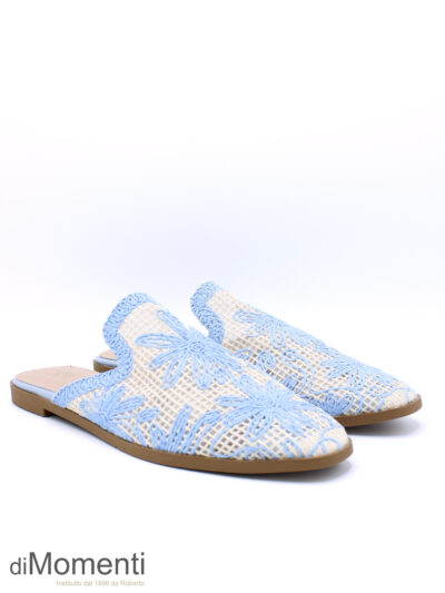 Muiltje st. Tropez - Licht Blauw