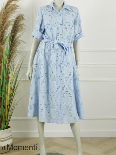 Jurk Ophelia - Licht Blauw