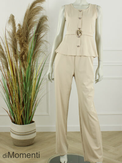 2-Delige Set Valerie - Licht Beige