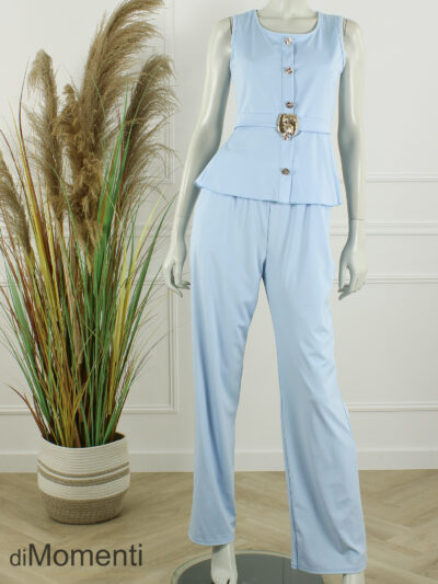 2-Delige Set Valerie - Licht Blauw