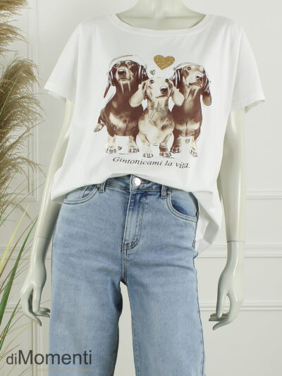 Shirt Doggy - Wit