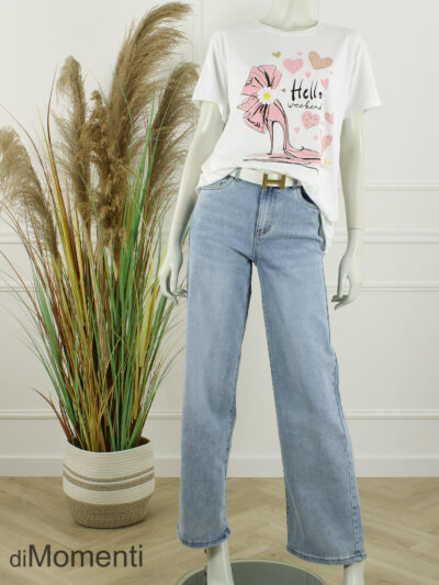 Shirt Hello - Roze