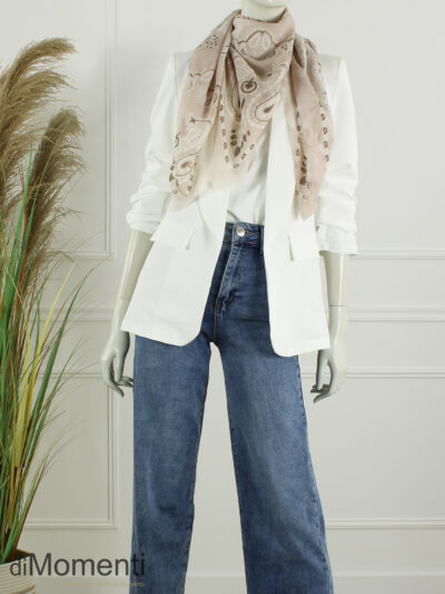 Sjaal Paisley - Licht Beige