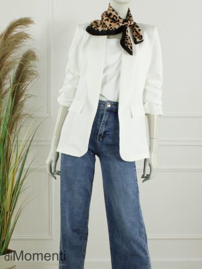 Sjaal Zijde Look Safari - Camel