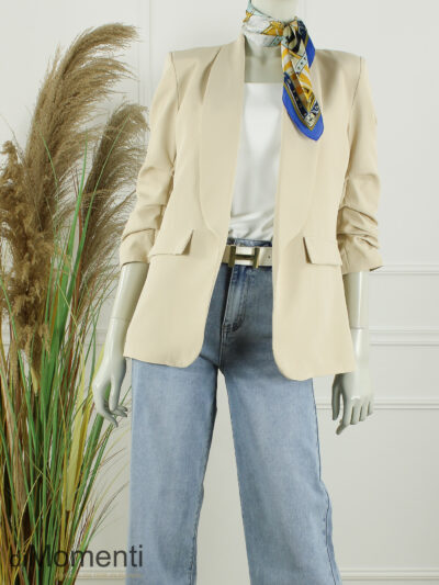 Sjaal Zijde look Avenue - Blauw