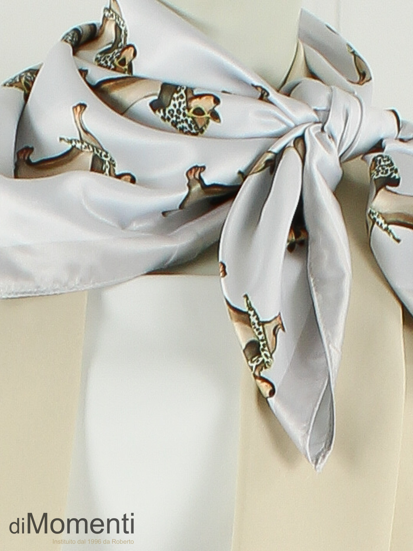 Sjaal Zijde look Fashion - Licht Beige