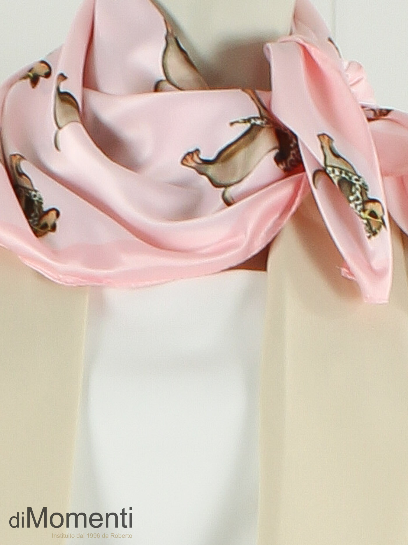 Sjaal Zijde look Fashion - Licht Roze