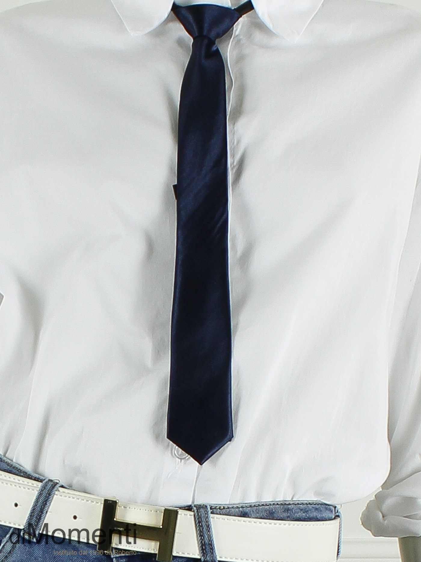 Stropdas Style Finish - Navy