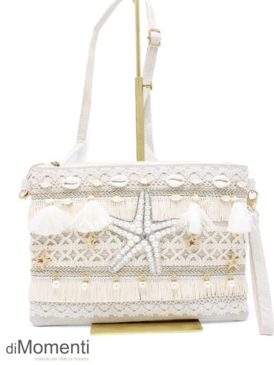 Zomer Clutch Parla - Ecru