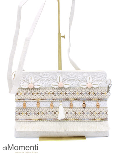 Zomer Clutch Reno - Ecru