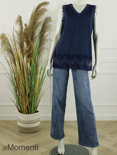 Mouwloze Top Mella - Navy
