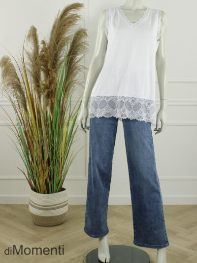 Mouwloze Top Mella - Wit