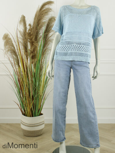 Top Milou - Licht Blauw