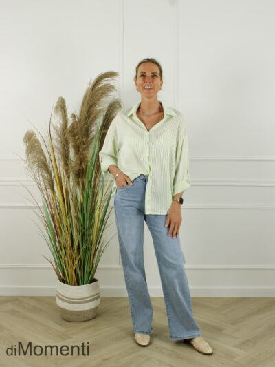 Blouse Anissa - Pistache Groen