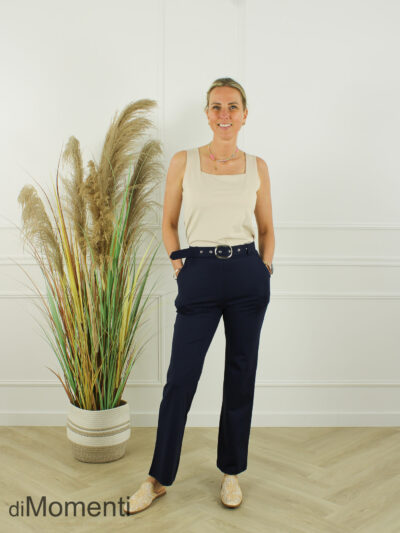 Broek Nuovo - Navy