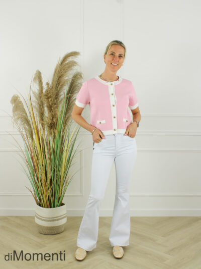 Goodies Flair Stretch Jeans - Wit