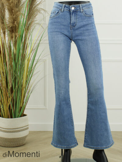 Goodies Flair Stretch Jeans - Blauw