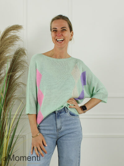 Top Jenna - Mint Groen