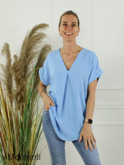 Top Josien - Licht Blauw