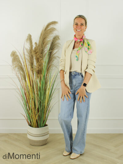 Sjaal Zijde look Elissa - Groen