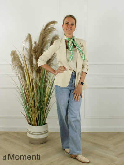 Sjaal Zijde look Jessy - Groen