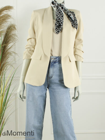 Sjaal Zijde look Arti - Zwart