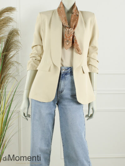 Sjaal Zijde look Chic - Camel