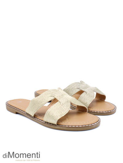 Slipper Sunny - Goud