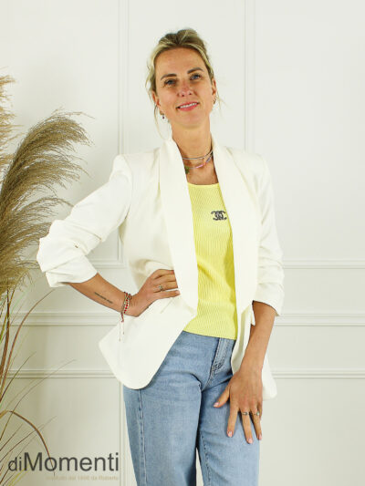 Blazer Moda - Wit