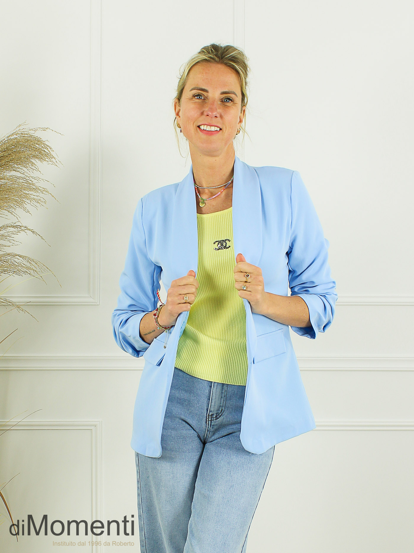 Blazer Moda - Licht Blauw